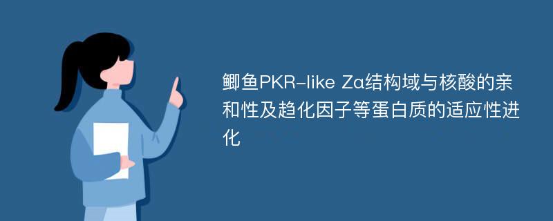 鲫鱼PKR-like Zα结构域与核酸的亲和性及趋化因子等蛋白质的适应性进化