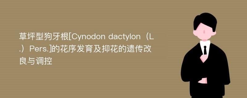 草坪型狗牙根[Cynodon dactylon（L.）Pers.]的花序发育及抑花的遗传改良与调控